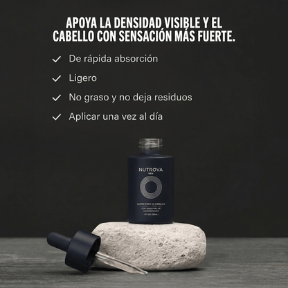 NUTROVA® | Fórmula Capilar para Hombre con Capixyl™ — Gotero 30ml