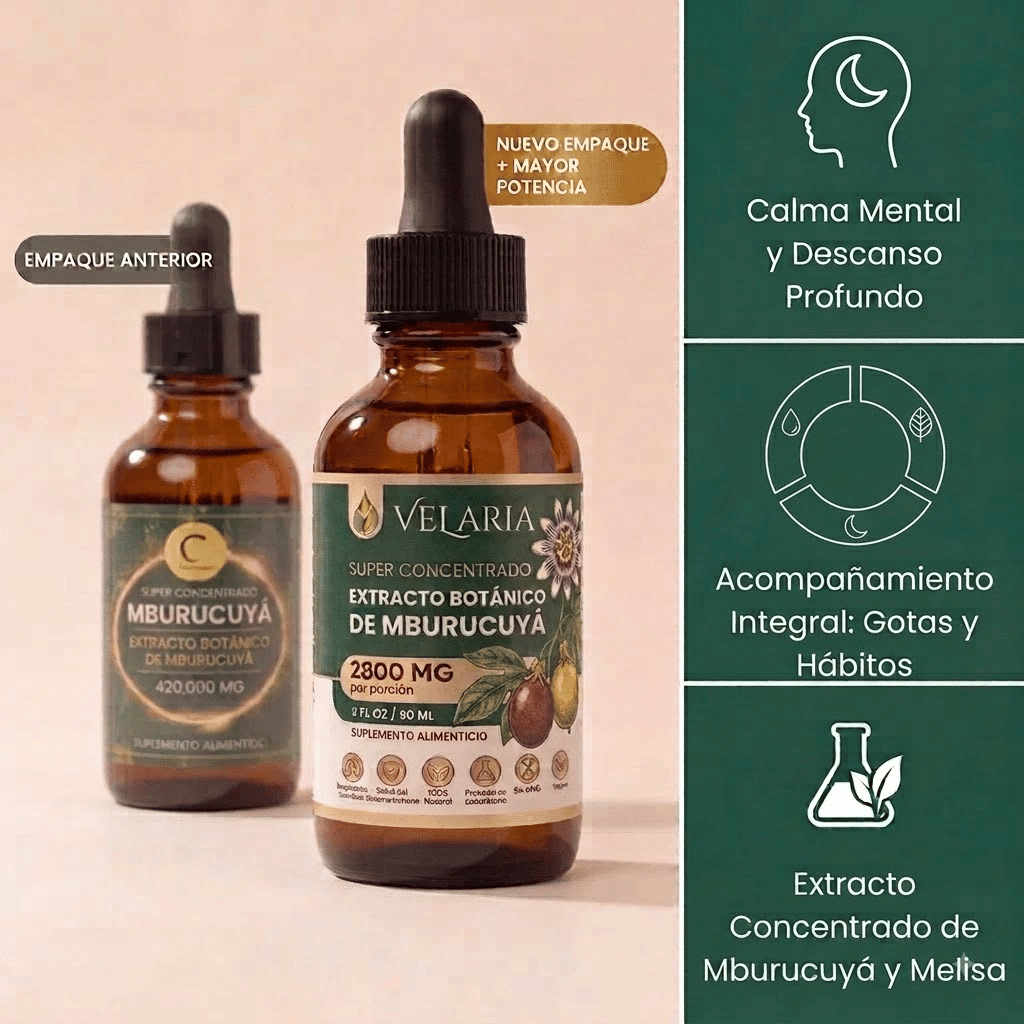 VelariaDrops™ | Sueño Profundo, Menos Ansiedad y Mejor Descanso